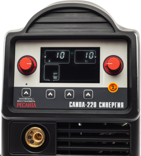 Сварочный полуавтомат Ресанта САИПА-220 Синергия (MIG/MAG)-Tehinstrument