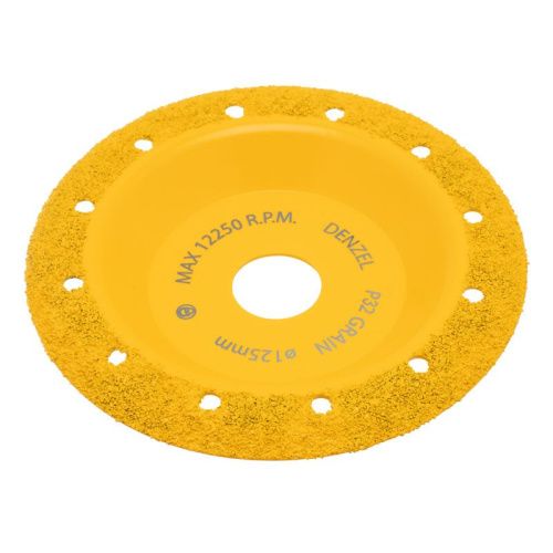 Чашка твёрдосплавная зачистная  Denzel,125 мм, наклонная, мелкое зерно #32-Tehinstrument
