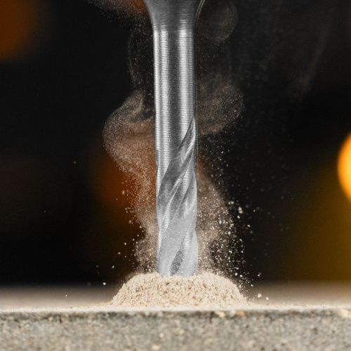 Бур по бетону, цельная крестовая пластина, 6x115 мм, SDS PLUS Denzel-Tehinstrument