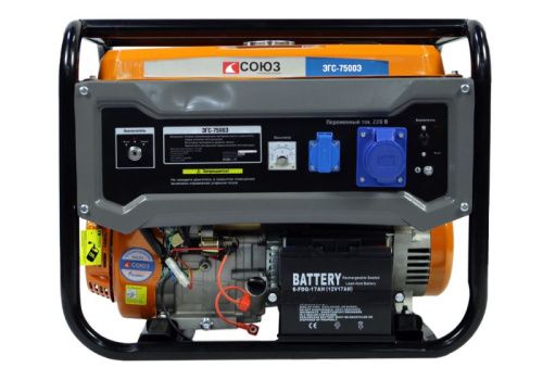 Генератор СОЮЗ ЭГС-7500Э-Tehinstrument