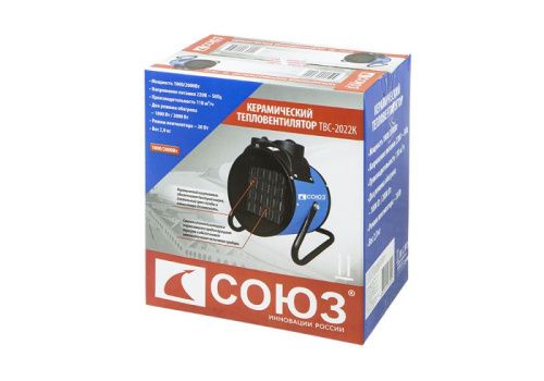 Керамический обогреватель СОЮЗ ТВС-2022К-Tehinstrument