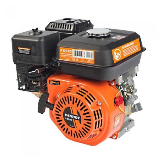 Бензиновый двигатель Patriot P170FC (двигатель Патриот 170FC)-Tehinstrument