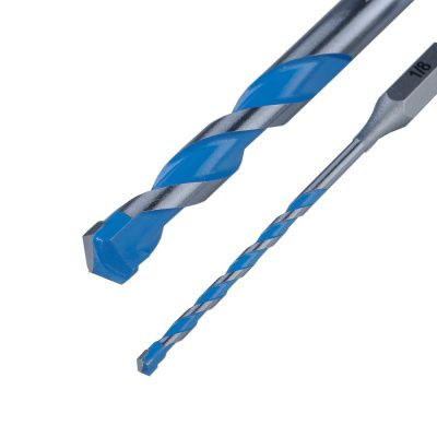 Набор универсальных свёрл 10 шт: 3мм, 4мм, 5мм, 6мм, 8мм, 10мм, кейс Hanskonner-Tehinstrument