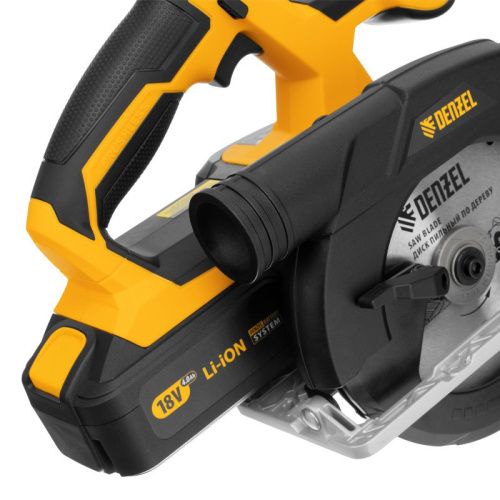 Пила циркулярная аккумуляторная бесщет. Denzel CCS-165-Tehinstrument