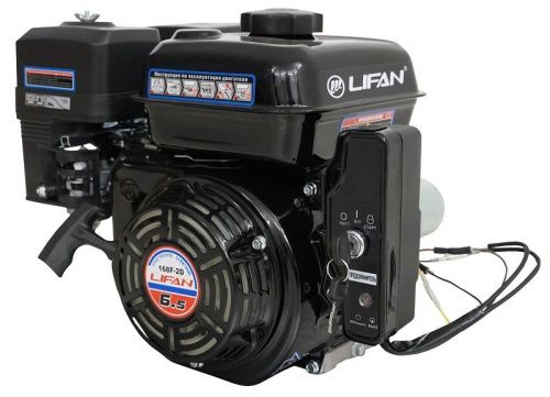 Двигатель Lifan 168F-2D, вал ?20мм, катушка 3 Ампера-Tehinstrument