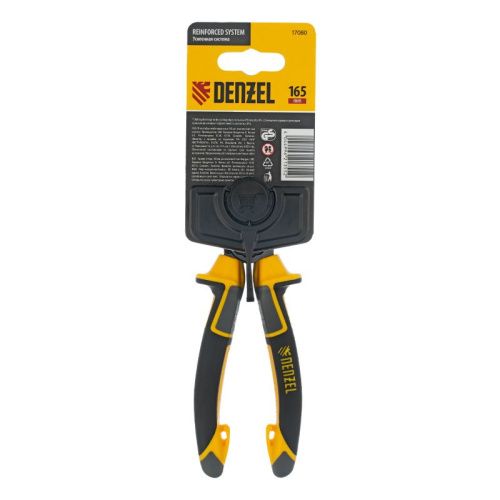 Плоскогубцы комбинированные 165 мм, трехкомпонентные рукоятки Denzel-Tehinstrument