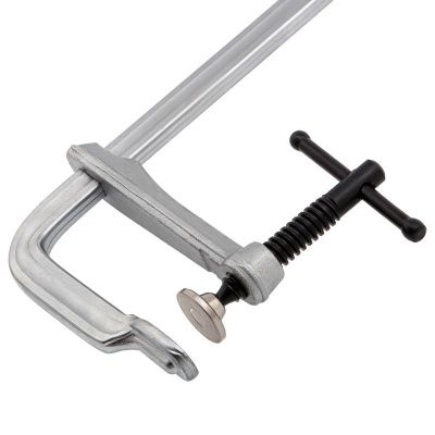 Струбцина F-образная, 120x300мм, кованая Denzel-Tehinstrument