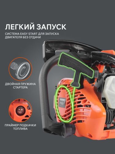 Пила цепная бензиновая Patriot PT 2512-Tehinstrument