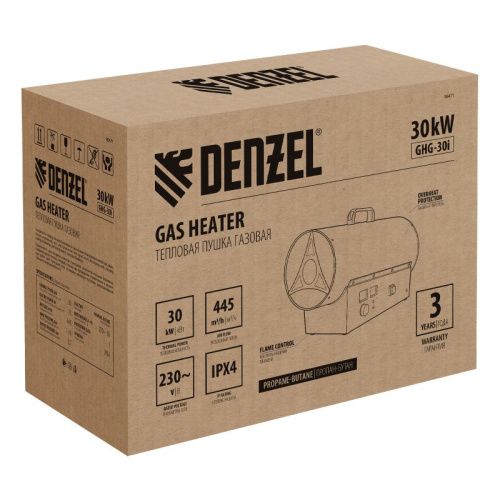 Газовая тепловая пушка Denzel GHG-30i-Tehinstrument
