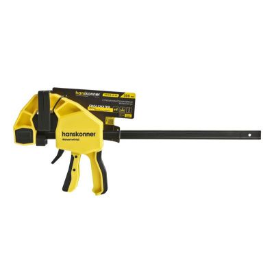 Струбцина быстрозажимная, 300мм, 300кгс, сжим-разжим, hanskonner-Tehinstrument