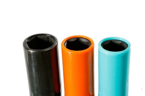 Набор головок, 1/2", 3 шт, пластиковый кейс, CrV  Sturm-Tehinstrument