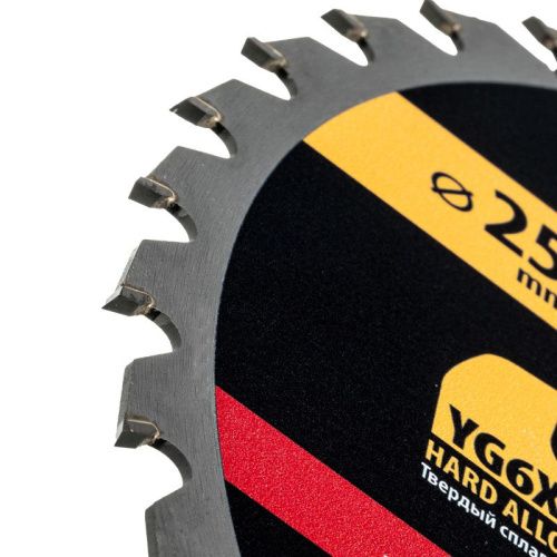 Пильный диск по дереву ф255 х 30мм, 36 зубьев Denzel-Tehinstrument