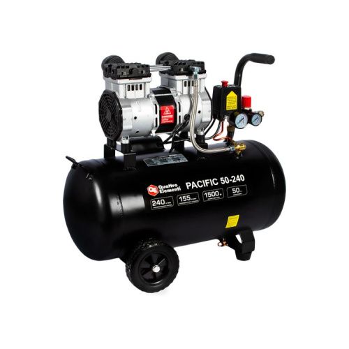 Компрессор поршневой безмасляный QUATTRO ELEMENTI PACIFIC 50-240-Tehinstrument