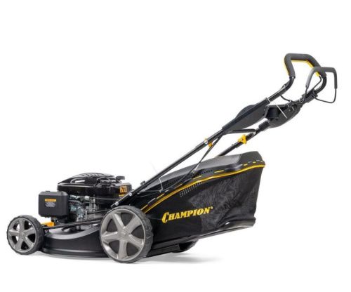 Газонокосилка CHAMPION LM5344 (PRO 4,4кВт привод 525мм 65л 25-75мм 1рычаг/6, 38кг 4в1)-Tehinstrument