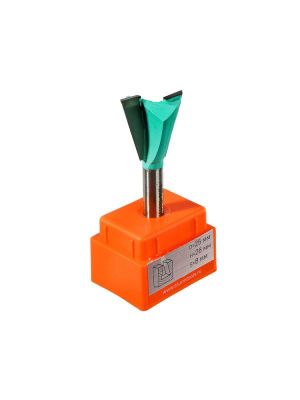 Фреза пазовая "ласточкин хвост" dxhxl 25x26x61 мм, хв.8  Sturm-Tehinstrument