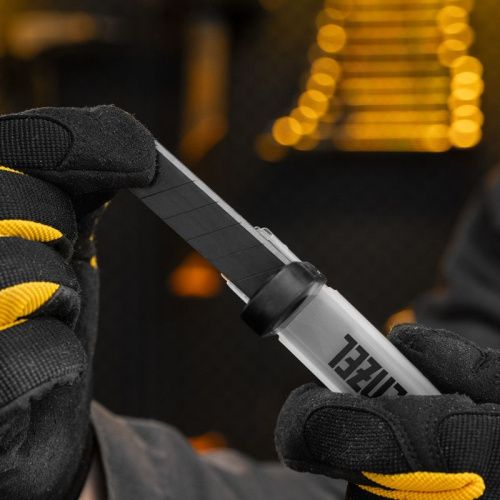 Лезвия, 18 мм, сталь SK4 - 0,5 мм, супер острые, 5 штук Denzel-Tehinstrument