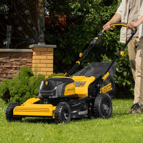 Газонокосилка аккумуляторная самоходная бесщет., Denzel RLMS560-62-Tehinstrument