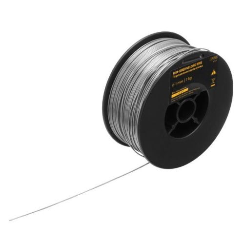 Порошковая проволока Е71TGS, диам. 1 мм, 1 кг, диам. катушки D100 Denzel-Tehinstrument