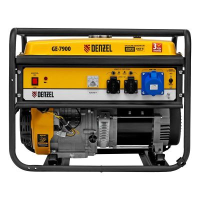Генератор бензиновый Denzel GE 7900-Tehinstrument