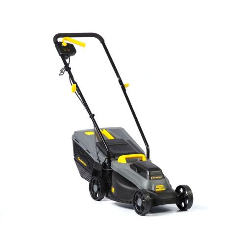 Газонокосилка эл. CHAMPION EM3212/1 (1,2 кВт пласт.травосб. 30л ширина 320мм 30-70мм, 7,1кг)-Tehinstrument