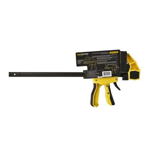 Струбцина быстрозажимная, 300мм, 300кгс, сжим-разжим, hanskonner-Tehinstrument