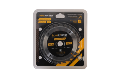 Пильный диск по дереву ArmorPiercing 160x20/16мм, 24 зуба, Hanskonner-Tehinstrument