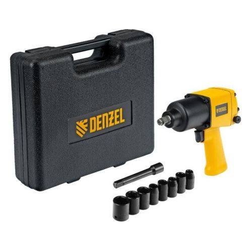 Ударный пневмогайковерт Denzel IW860+набор головок-Tehinstrument