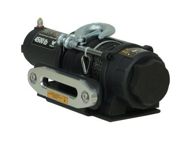 Лебедка электрическая Habert 4500LB, синтетический трос-Tehinstrument