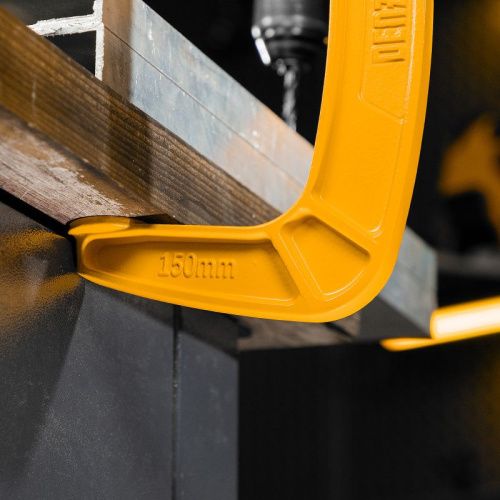 Струбцина G-образная, усиленная, 150 мм Denzel-Tehinstrument