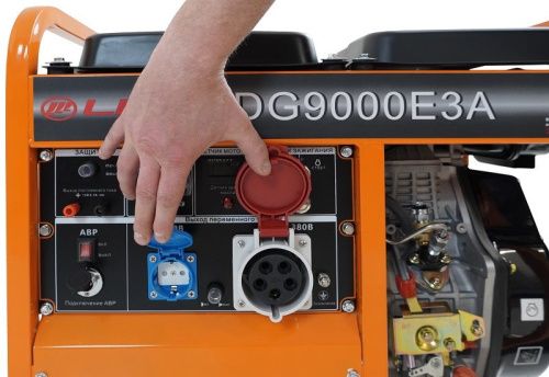 Генератор Lifan-DG9000E3A дизельный-Tehinstrument