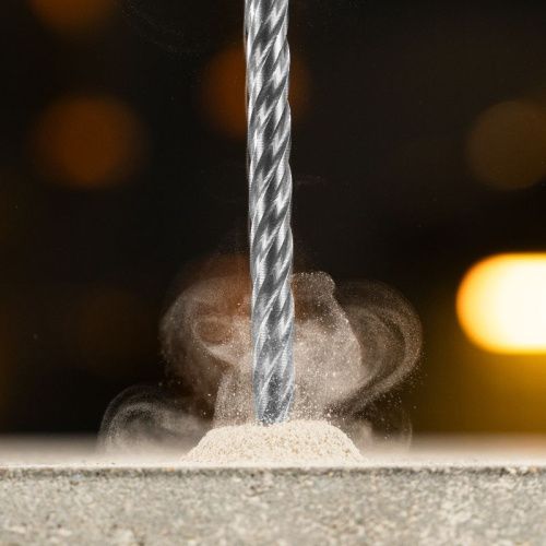 Бур по бетону, цельная крестовая пластина, 6x165 мм, SDS PLUS Denzel-Tehinstrument