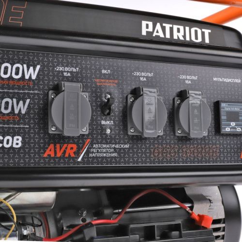 Генератор бензиновый PATRIOT GRS 6500E-Tehinstrument