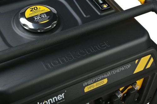 Бензиновый инверторный генератор Hanskonner HPG-3500I-Tehinstrument