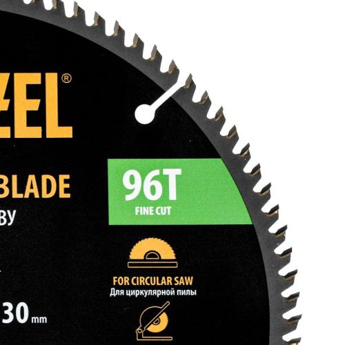 Пильный диск по дереву ф250 х 30 мм, 96 зубьев Denzel-Tehinstrument