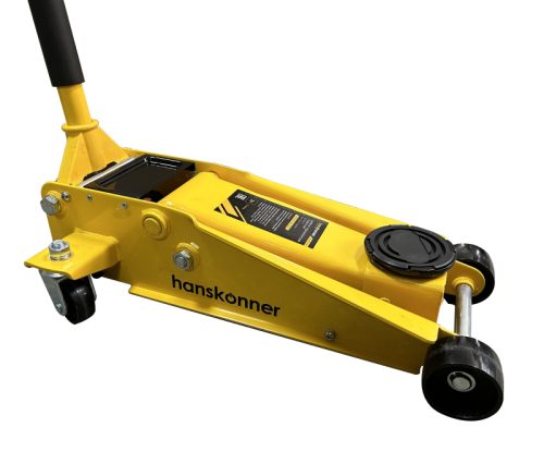 Домкрат подкатной 3т, 133-470мм, Hanskonner-Tehinstrument