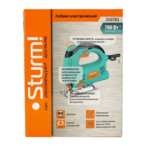 Лобзик электрический  Sturm JS4078Q-Tehinstrument