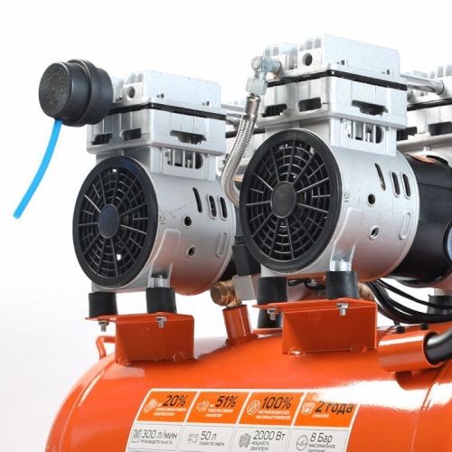 Компрессор поршневой безмасляный Patriot WO 50-300-Tehinstrument