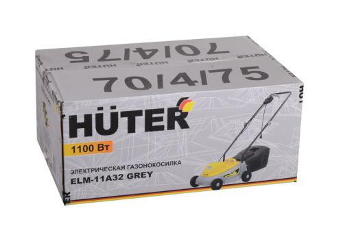 Газонокосилка электрическая Huter ELM-11А32 Grey-Tehinstrument