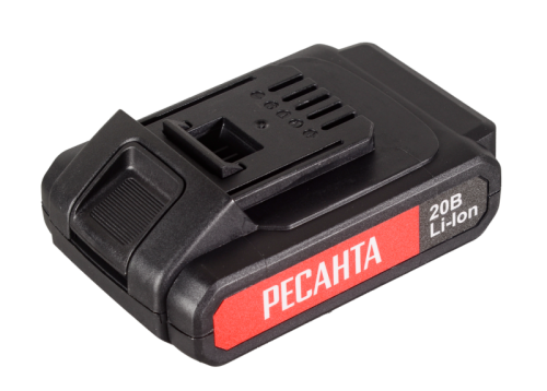 Дрель-шуруповерт аккумуляторная Ресанта ДА-20-2ЛК-Б (2,0 А/ч) (бесщеточный двигатель)-Tehinstrument
