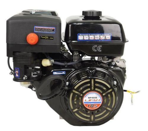 Двигатель Lifan NP460E, вал ?25мм, катушка 11 Ампер-Tehinstrument
