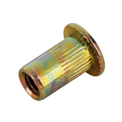 Заклепки резьбовые, стальные, оцинкованные, М4, пластиковый кейс, 140 шт. Denzel-Tehinstrument