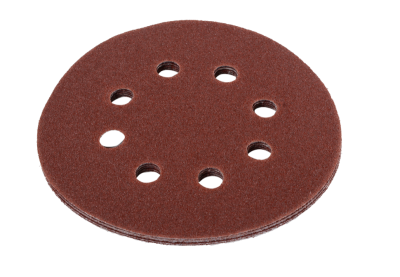Круги шлифовальные на липучке 125мм, P80, 8 отв. (5 шт) Вихрь-Tehinstrument