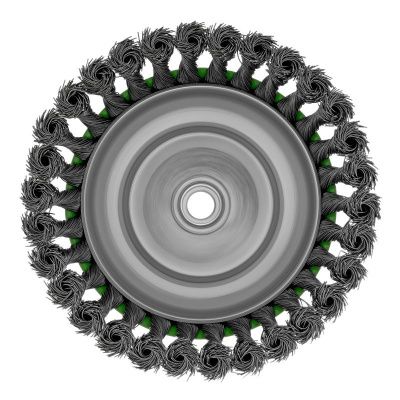 Щетка для УШМ, 150 мм, М14, "чашка", крученая проволока 0.5 мм Сибртех-Tehinstrument