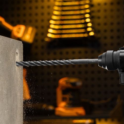 Бур по бетону, цельная крестовая пластина, 12x265 мм, SDS PLUS Denzel-Tehinstrument