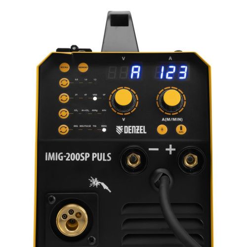 Инверторный полуавтоматический сварочный аппарат Denzel IMIG-200SP Pulse-Tehinstrument