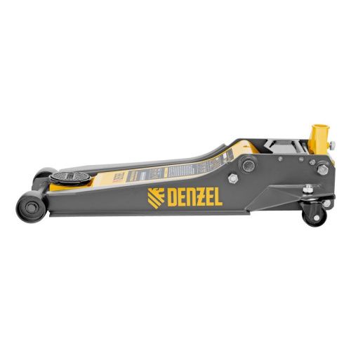 Домкрат гидравлический подкатной, 3 т, 85-610 мм, быстрый подъем, низ. подхват, проф, SUV Denzel-Tehinstrument