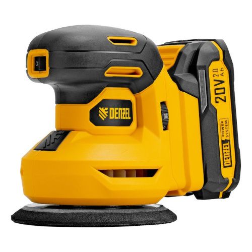 Машина шлифовальная эксцентриковая аккумуляторная Denzel CROSH-20-125, Li-Ion-Tehinstrument