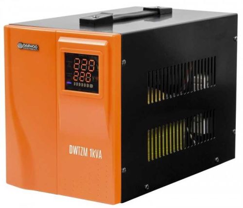 Однофазный стабилизатор DAEWOO DW-TZM1kVA (стабилизатор DAEWOO DW-TZM 1 kVA)-Tehinstrument