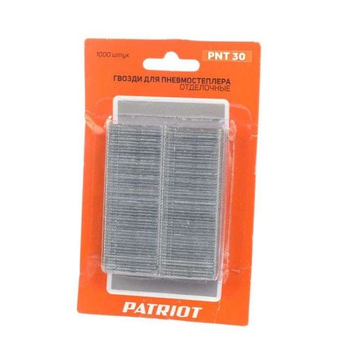 Гвозди для пневмостеплера отделочные Patriot PNT 30 (16 Тип)-Tehinstrument