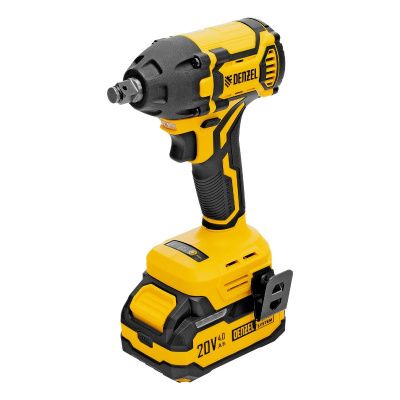 Гайковерт ударный аккумуляторный бесщет. CIWH-BL-20-350, Li-Ion, 20 В// Denzel-Tehinstrument